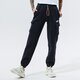 Moteriškos kelnės NIKE KELNĖS W NSW CARGO PANT LOOSE FLC UU dd3607-010 spalva juoda
