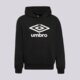 Vyriškas džemperis UMBRO DŽEMPERIS SU GOBTUVU LARGE LOGO 66412u-060 spalva juoda