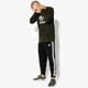 Vyriškos kelnės ADIDAS KELNĖS 3-STRIPES PANTS ADICOLOR dh5801 spalva juoda