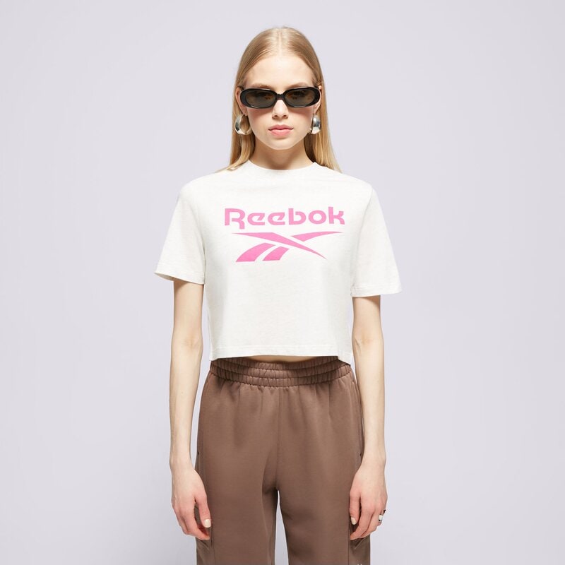 REEBOK MARŠKINĖLIAI REEBOK   IDENTITY BIG LOGO CROP TEE