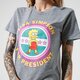 Moteriški marškinėliai VANS MARŠKINĖLIAI VANS X THE SIMPSONS LISA TEE vn0a4v4b17g spalva pilka