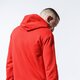 Vyriškas džemperis ADIDAS DŽEMPERIS SU GOBTUVU TREFOIL HOODIE fm3783 spalva raudona