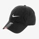 Vaikiška kepurė su snapeliu NIKE KEPURĖ NIKE HERITAGE 86 SWOOSH 546126010 spalva juoda