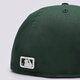 Vyriška kepurė su snapeliu NEW ERA KEPURĖ TEAM SIDE PATCH 5950 ATHLETICS OAKLAND ATHLET 60364375 spalva žalia