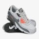 Vaikiški kedai NIKE AIR MAX 90 LEATHER (GS)  833376006 spalva pilka