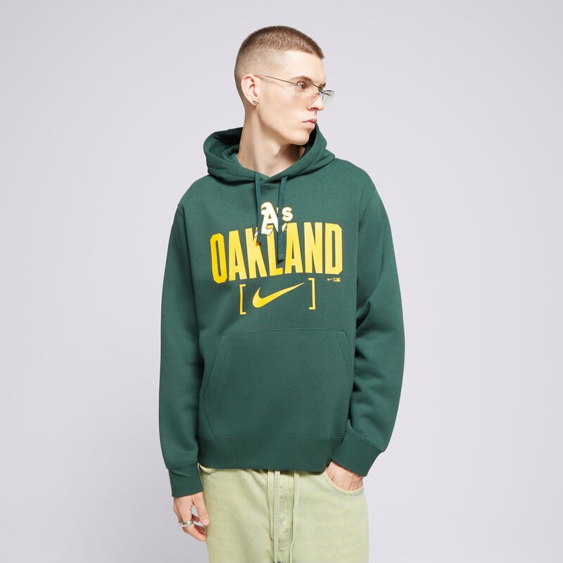 NIKE DŽEMPERIS SU GOBTUVU OAKLAND ATHLETICS MLB