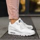 Vaikiški kedai NIKE AIR MAX 90 LTR SE GG 897987100 spalva balta