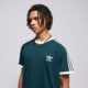 Vyriški marškinėliai ADIDAS MARŠKINĖLIAI 3-STRIPES TEE jy1374 spalva žalia