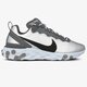 Vyriški kedai NIKE REACT ELEMENT 55 PRM ci3835-001 spalva sidabrinė