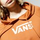 Moteriškas džemperis VANS DŽEMPERIS SU GOBTUVU WM FLYING V FT BOXY HOODIE ADOBE vn0a4bg3vwq1 spalva ruda