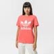 Moteriški marškinėliai ADIDAS MARŠKINĖLIAI TREFOIL he6871 spalva oranžinė