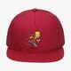 Vaikiška kepurė su snapeliu VANS VANS X THE SIMPSONS SNAPBACK vn0a4tq917a spalva raudona