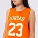 Moteriški marškinėliai JORDAN MARŠKINĖLIAI W J HERITAGE MARŠKINĖLIAI CORE do5023-817 spalva oranžinė