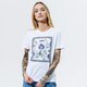 Moteriški marškinėliai VANS MARŠKINĖLIAI WM BORDER FLORAL BF WHITE vn0a5arlwht1 spalva balta