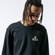 Vyriškas džemperis ADIDAS DŽEMPERIS LINEAR MINI EMB CREW gj9815 spalva juoda