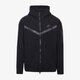 Vyriškas džemperis NIKE DŽEMPERIS UŽSEGAMAS Z   KAPTUREM NSW TECH FLC HOOD cu4489-010 spalva juoda