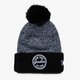 Vaikiška kepurė NEW ERA KEPURĖ  ŽIEMINĖ PATCH TWIST NY YANKEES BLK/WHT 80337361 spalva juoda