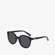 Moteriški akiniai nuo saulės VANS AKINIAI WM RISE AND SHINE SUNGLASSES BLACK/SMOKE LENS vn0a4dswv441 spalva juoda