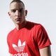 Vyriški marškinėliai ADIDAS MARŠKINĖLIAI TREFOIL MARŠKINĖLIAI fm3791 spalva raudona