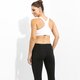 Moteriški marškinėliai NIKE BRA PRO CLASSIC SWOOSH BR A 842398100 spalva balta