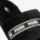 Moteriškos šlepetės PUMA FLUFF  38493701 spalva juoda