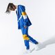 Vyriškas džemperis UMBRO DŽEMPERIS UŽSEGAMAS   SU GOBTUVU RETRO FZ HOODY ul39blm84001 spalva mėlyna
