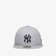 Vyriška kepurė su snapeliu NEW ERA KEPURĖ SIDE PATCH 5950 NYY NEW YORK YANKEES GRAOTC 60284945 spalva pilka