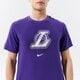 Vyriški marškinėliai NIKE MARŠKINĖLIAI LAL M NK DF ES FTPK LGO SS TEE NBA dh7091-547 spalva violetinė