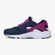 NIKE HUARACHE RUN (GS) 654280404 spalva tamsiai mėlyna