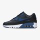Vaikiški kedai NIKE AIR MAX 90 LEATHER (GS) 833412-402 spalva juoda