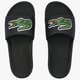 Vyriškos šlepetės LACOSTE CROCO SLIDE 319 4 US 738cma00731b4 spalva juoda