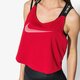 Moteriški marškinėliai NIKE MARŠKINĖLIAI W NK DRY MARŠKINĖLIAI ELASTIKA G 898247-687 spalva raudona