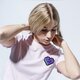 Moteriški marškinėliai PUMA MARŠKINĖLIAI DIGITAL LOVE TEE 59706895 spalva rožinė