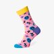 Moteriškos kojinės HAPPY SOCKS KOJINĖS PEACE & LOVE SOCKS pal013000 spalva daugiaspalvė