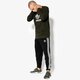 Vyriškas džemperis ADIDAS DŽEMPERIS TREFOIL CREW ADICOLOR dm7834 spalva rusvai žalsva