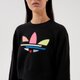 Moteriškas džemperis ADIDAS DŽEMPERIS SWEATSHIRT h22854 spalva juoda