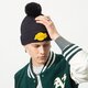Vyriška kepurė NEW ERA KEPURĖ POP BOBBLE BEANIE LAKERS LOS ANGELES LAKERS N 60284990 spalva tamsiai mėlyna