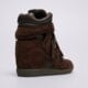 Moteriški kedai NOKWOL EDEN BROWN LEATHER SUEDE nkedenbrown spalva ruda