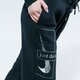 Moteriškos kelnės NIKE KELNĖS W NSW ICN CLSH PANT FLC BB dc0654-010 spalva juoda