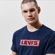Vyriški marškinėliai LEVI'S MARŠKINĖLIAI BOXTAB GRAPHIC TEE 85785-0029 spalva tamsiai mėlyna