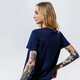 Moteriški marškinėliai ADIDAS MARŠKINĖLIAI TREFOIL TEE gd2314 spalva tamsiai mėlyna