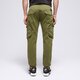 Vyriškos kelnės ALPHA INDUSTRIES KELNĖS COMBAT PANT LW 126215142 spalva rusvai žalsva