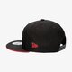 Vyriška kepurė su snapeliu NEW ERA KEPURĖ TEAM SNAP 950 CHICAGO BULLS CHICAGO BULLS BLK 80636055 spalva juoda