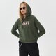 Moteriškas džemperis VANS DŽEMPERIS SU GOBTUVU FLYING V FT BOXY HOODIE vn0a4bg37wj1 spalva žalia