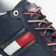 Vyriški kedai TOMMY HILFIGER LEATHER LIFESTYLE SNEAKER em0em00349cey spalva tamsiai mėlyna