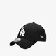 Vaikiška kepurė su snapeliu NEW ERA KEPURĖ LEAGUE ESSENTIAL LA DODGERS BLK/WHI 11405493 spalva juoda