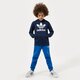 Vaikiškas džemperis ADIDAS DŽEMPERIS SU GOBTUVU TREFOIL HOODIE BOY hk0272 spalva juoda