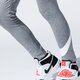 Vaikiškos kelnės NIKE TAMPRĖS SPORTSWEAR ar4076-092 spalva pilka