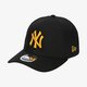 Vyriška kepurė su snapeliu NEW ERA KEPURĖ 9FIFTY STRETCH SNAP NYY BLK NEW YORK YANKEES 12285384 spalva juoda