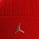 Vaikiška kepurė JORDAN KEPURĖ  ŽIEMINĖ JORDAN BEANIE CUFFED INGOT ci3912-687 spalva raudona